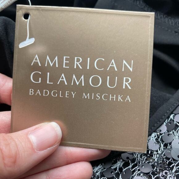 NWT Glam Occasion Metallic Sequin Sheer Balloon Slit Sleeve Whimsigoth Blouse 3X - Picture 7 of 11